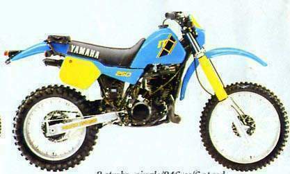 Yamaha IT 250 1980 запчасти