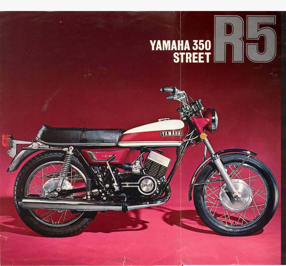 Yamaha R5-A 350 1970 запчасти