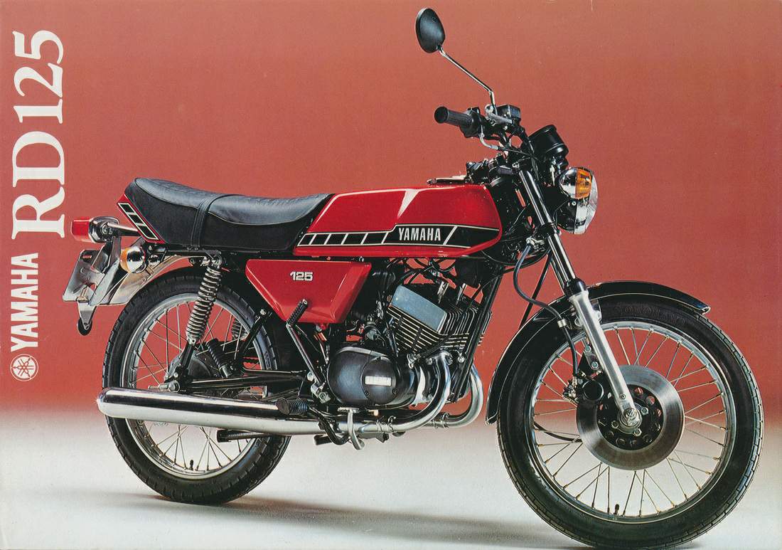Yamaha RD 125 1978 запчасти