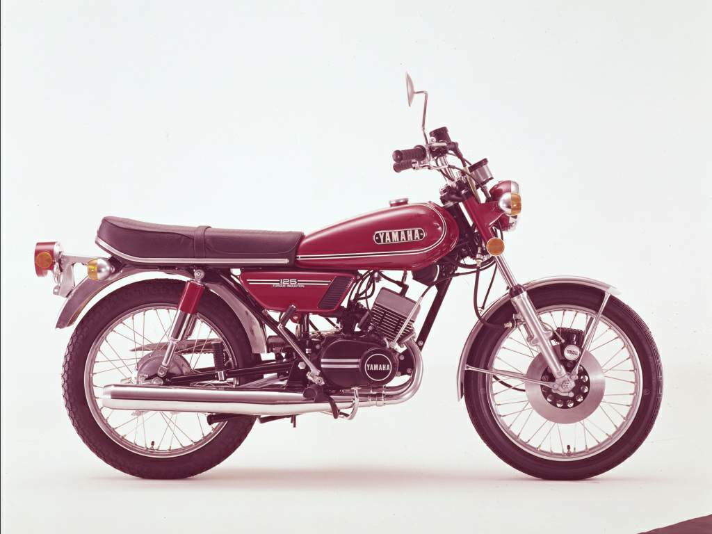 Yamaha RD 125B 1974 запчасти