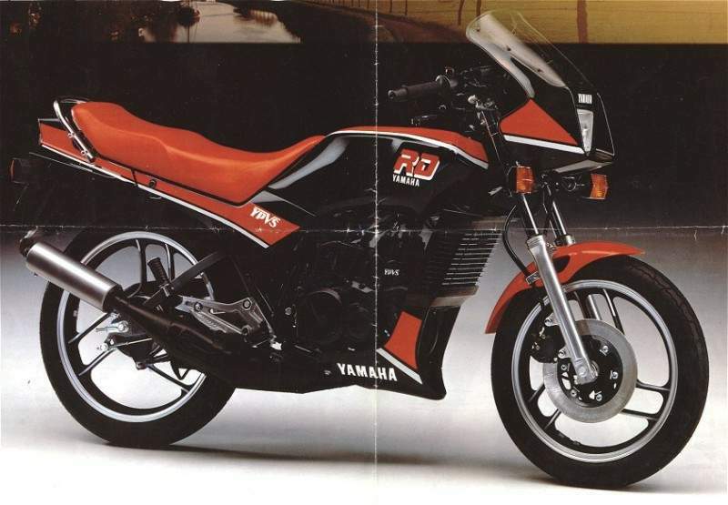 Yamaha RD 125LC 1983 запчасти