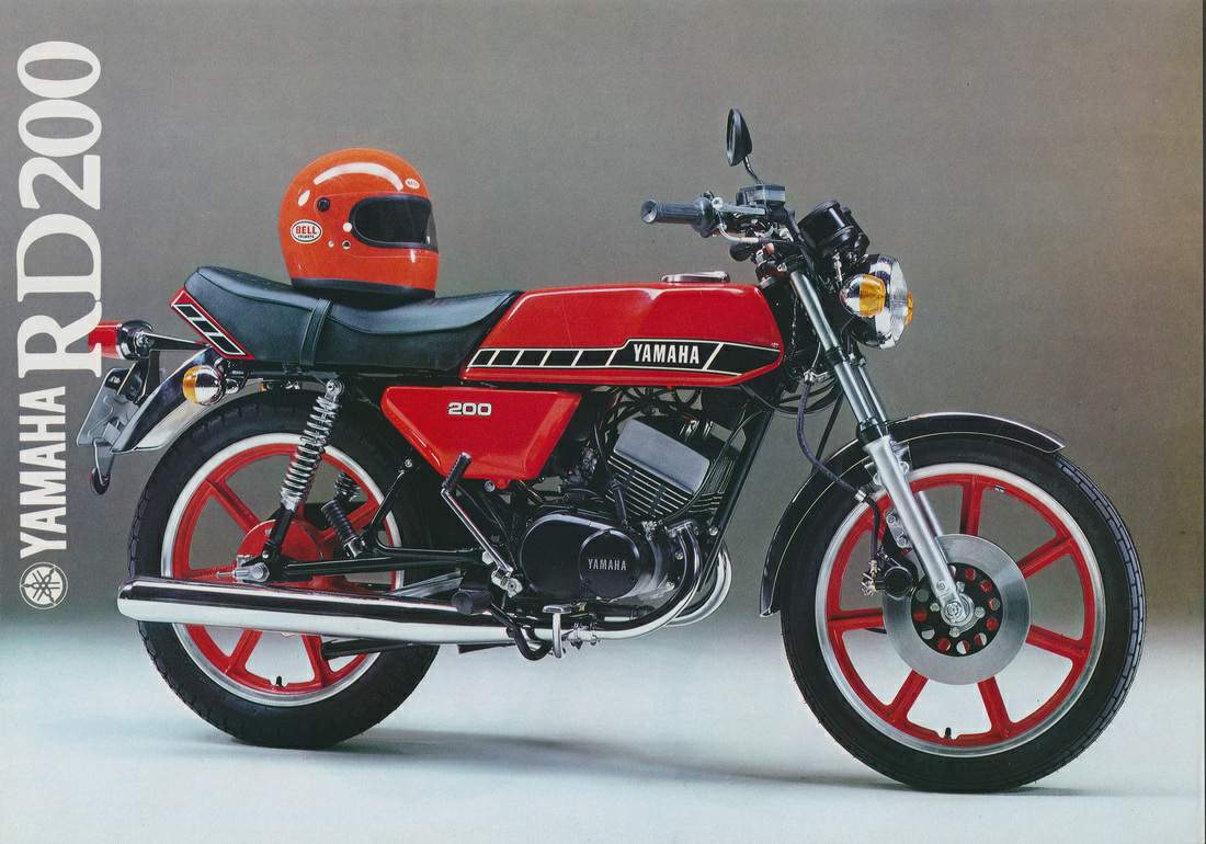 Yamaha RD 200 1979 запчасти