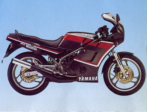 Yamaha RD 350F2 1987 запчасти