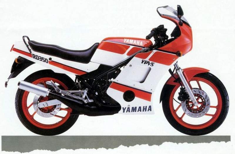 Yamaha RD 350F 1984 запчасти