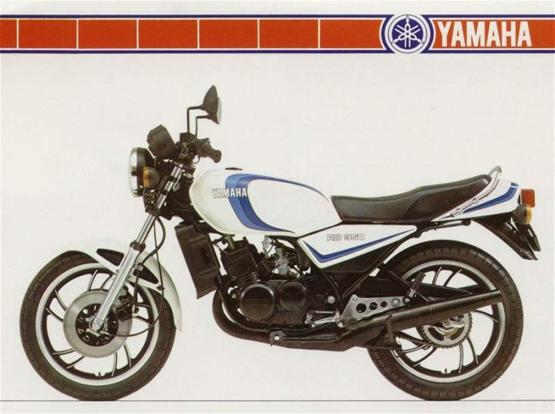 Yamaha RD 350LC 1980 запчасти