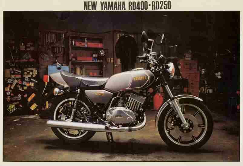 Yamaha RD 400 1978 запчасти