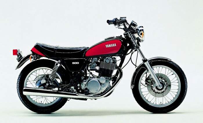 Yamaha SR 500 1976 запчасти