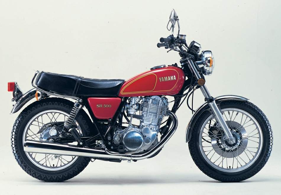 Yamaha SR 500 1979 запчасти