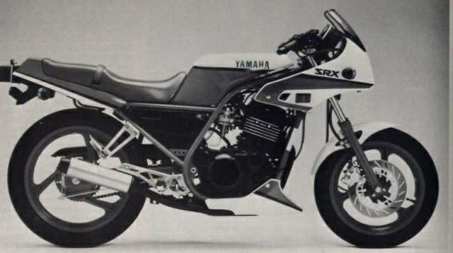 Yamaha SRX 250F 1987 запчасти