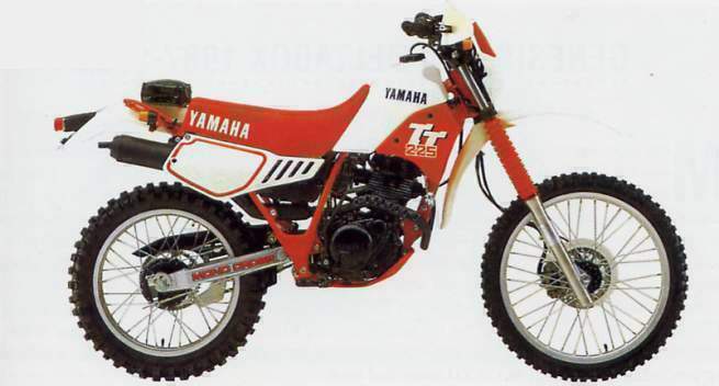 Yamaha TT 225 1987 запчасти