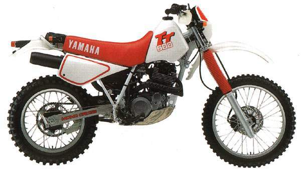 Yamaha TT 600 1988 запчасти