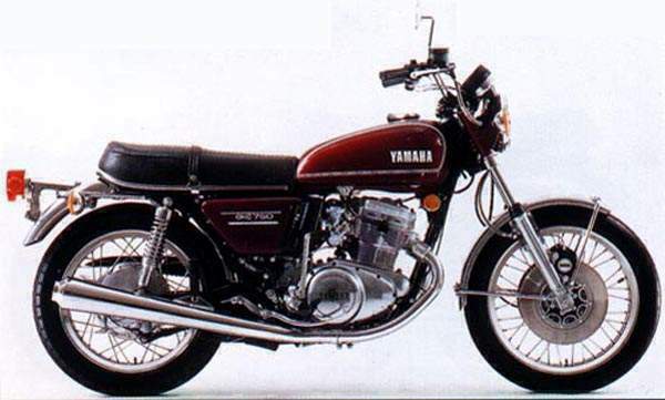 Yamaha TX 750 1974 запчасти