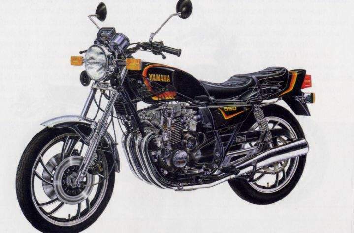 Yamaha XJ 550 1981 запчасти