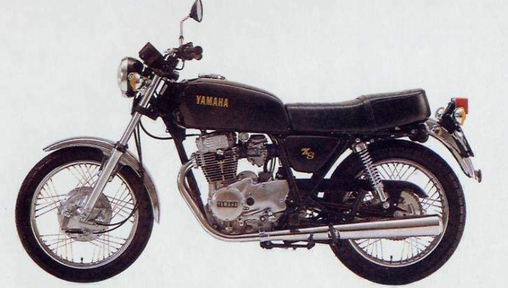 Yamaha XS 250 1977 запчасти
