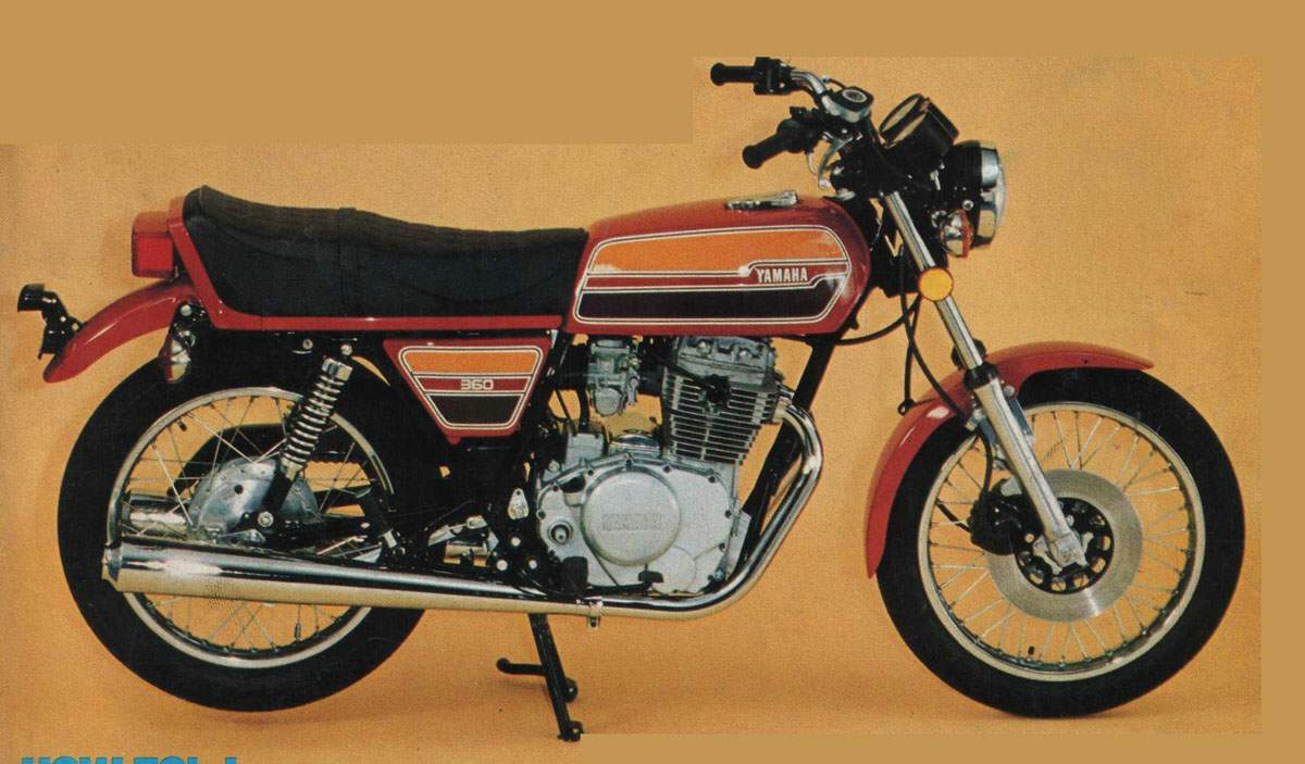 Yamaha XS 360 1976 запчасти