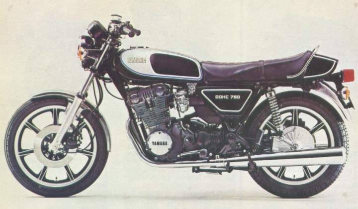 Yamaha XS 750 2D 1977 запчасти