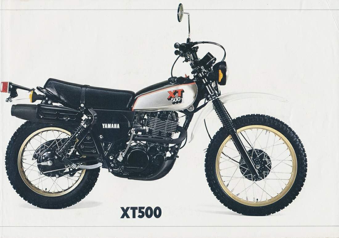 Yamaha XT 500 1981 запчасти