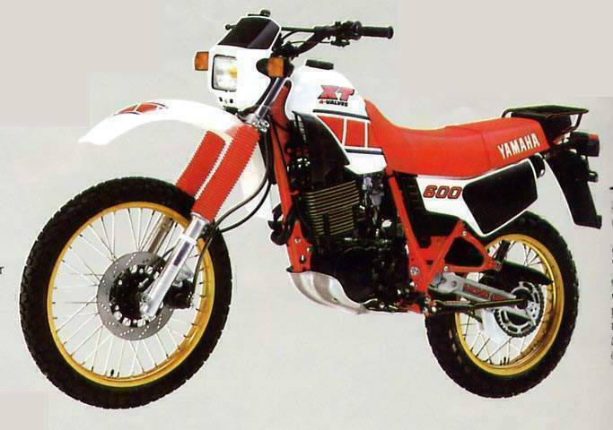 Yamaha XT 600 1985 запчасти
