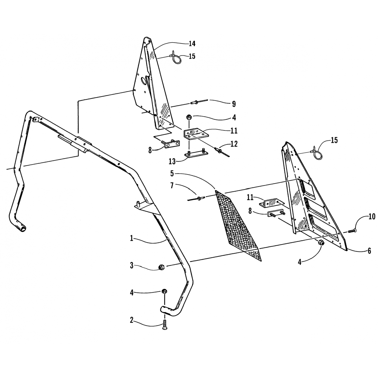 0616283 Arctic Cat Экран 0616-283