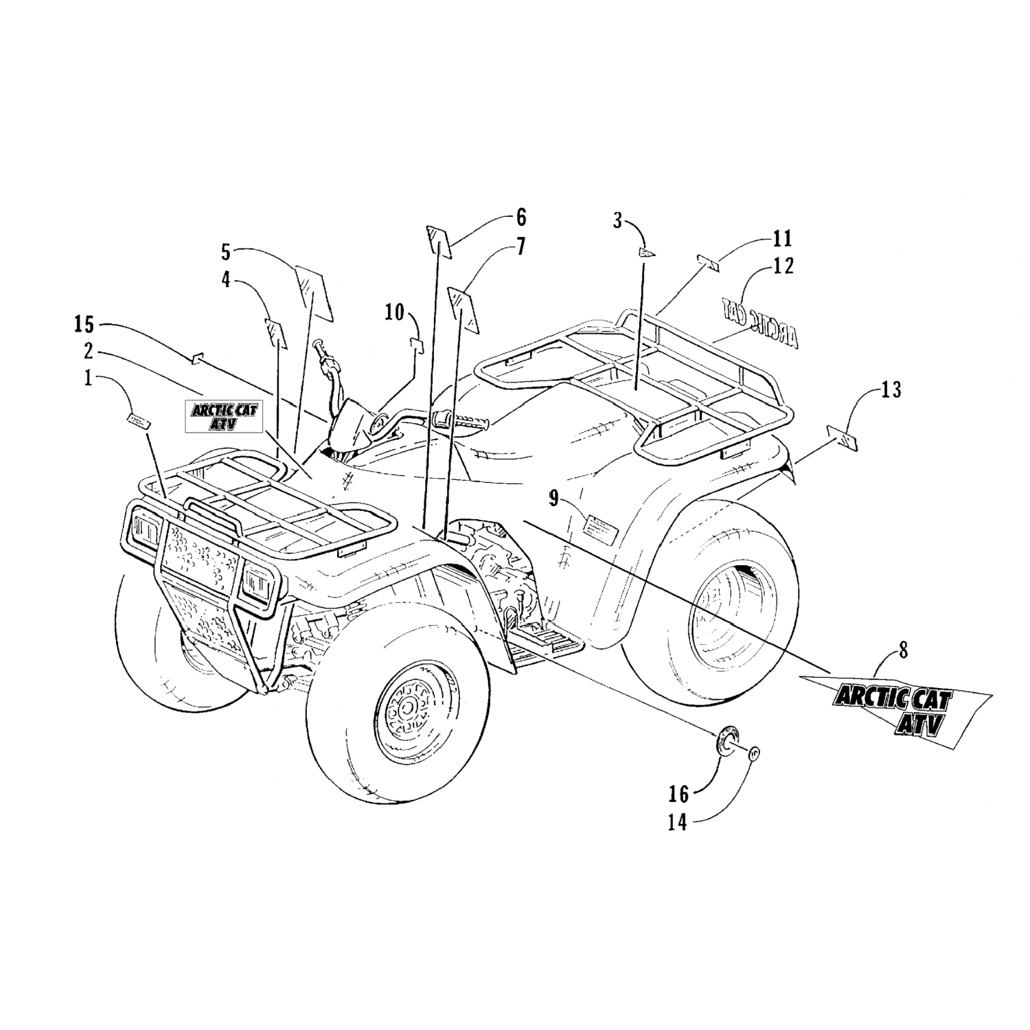 0411243 Arctic Cat 