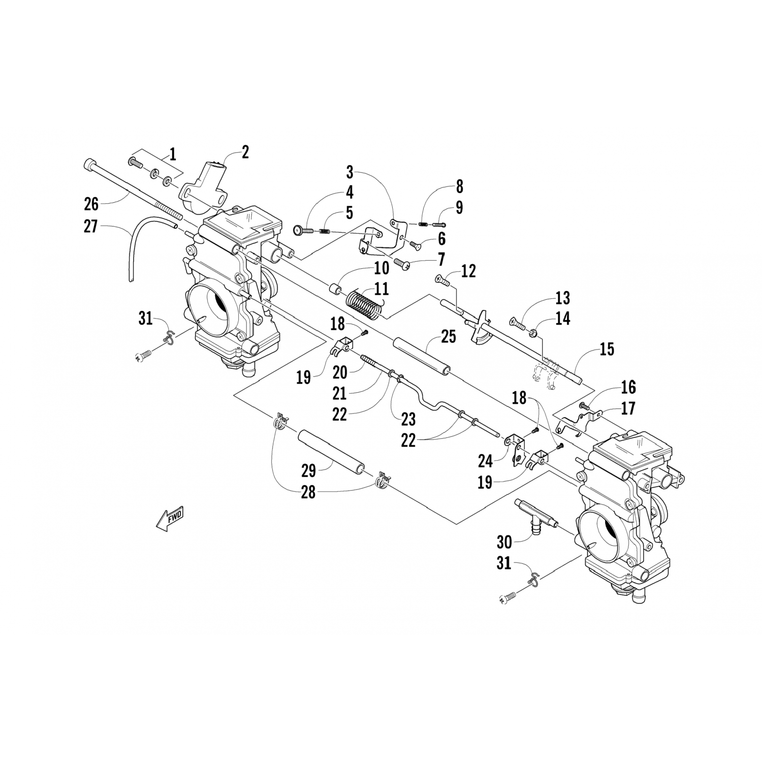 6506331 Arctic Cat Кронштейн 6506-331