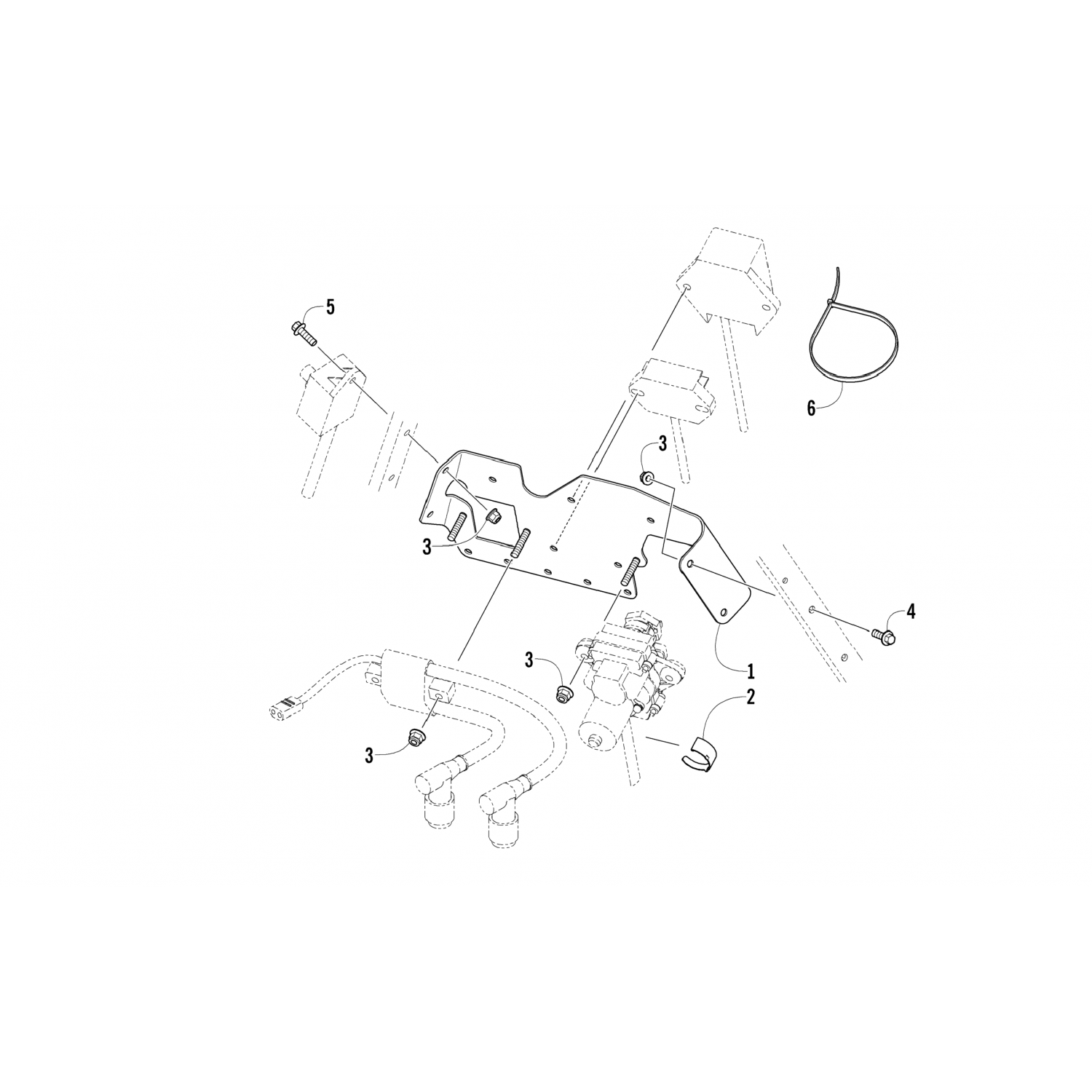 5606208 Arctic Cat Клипса 5606-208