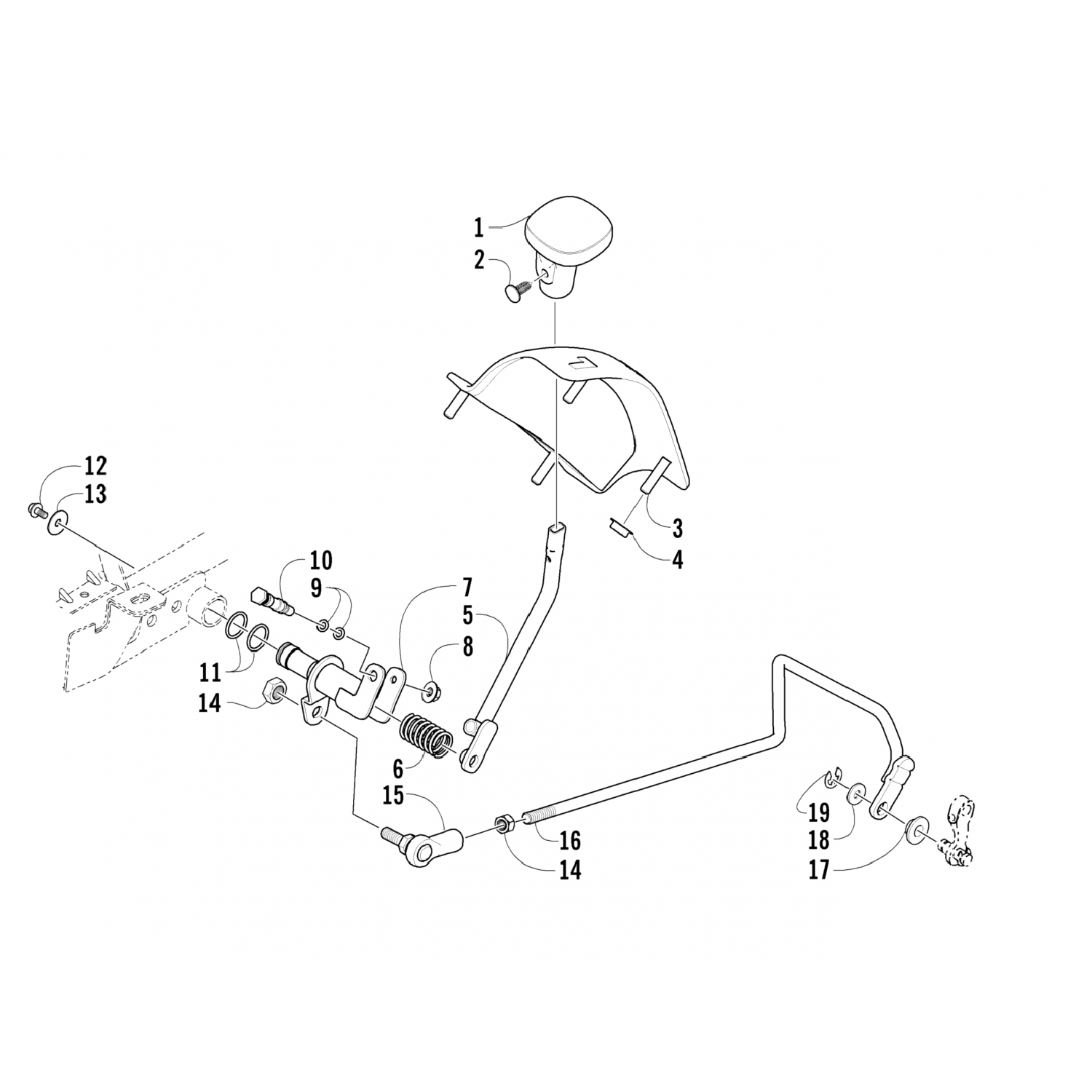 1502185 Arctic Cat Комплект 1502-185