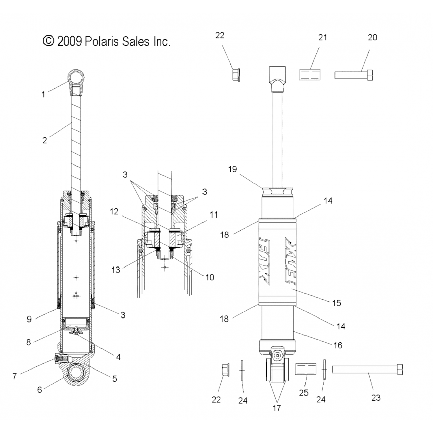 1500600 Polaris подшипник асм