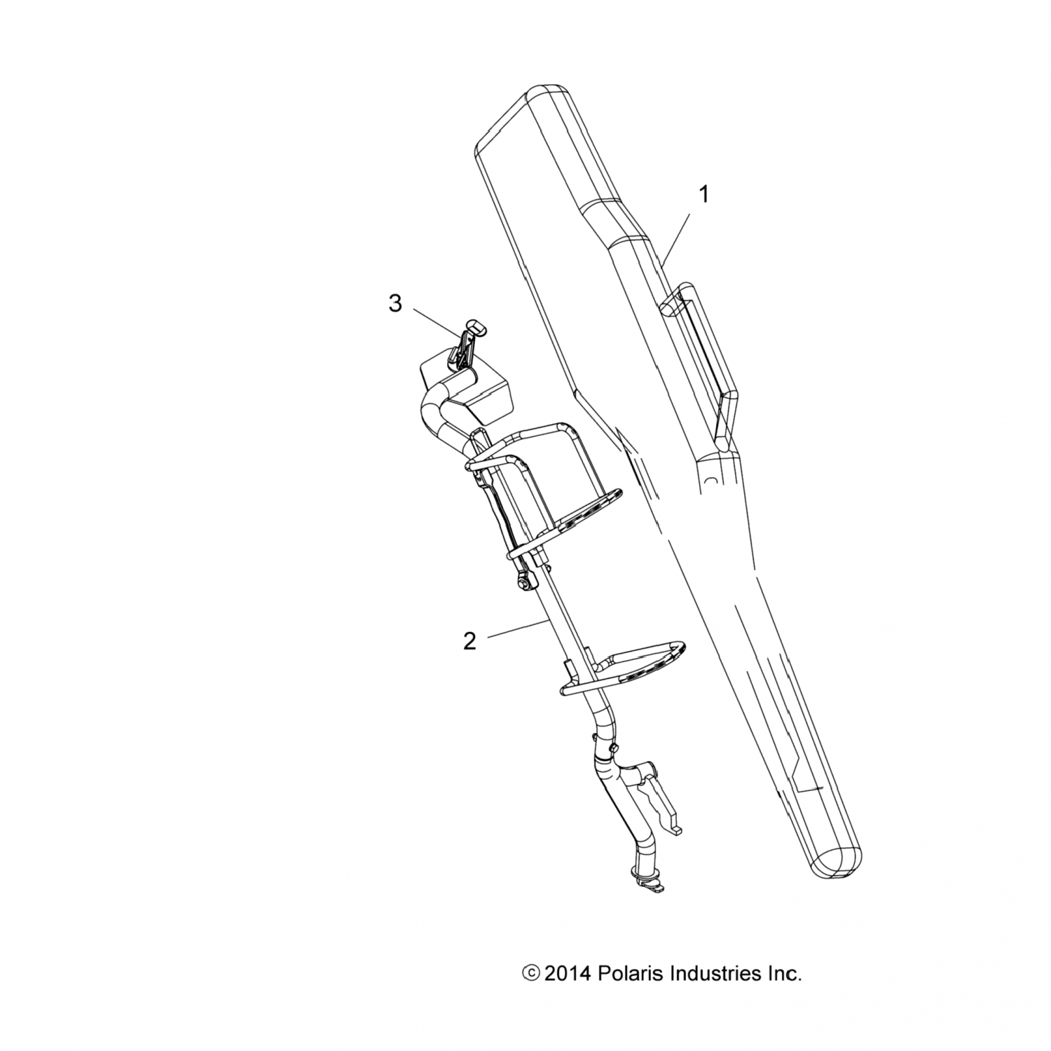 2876420 Polaris Якорь, блокировка и езда (atv и rzr)