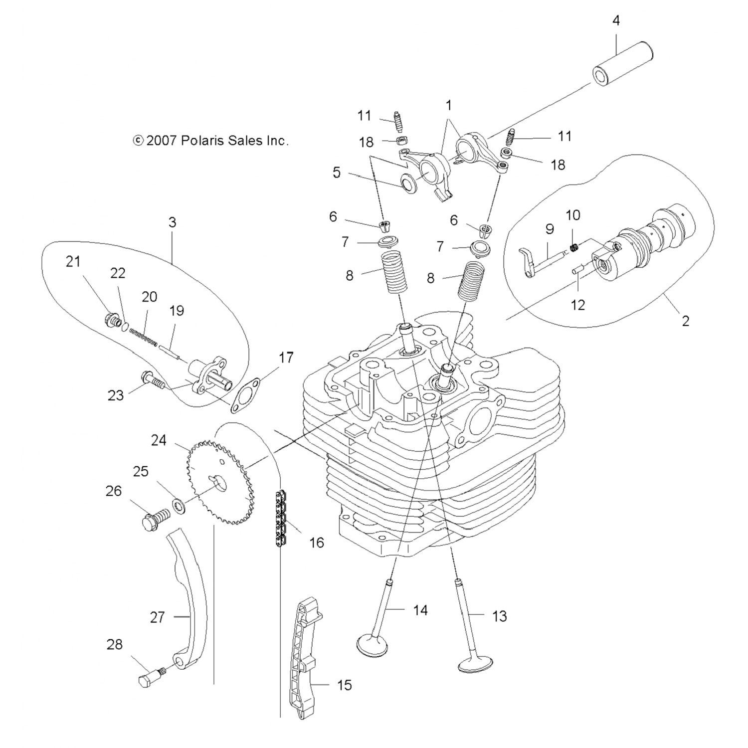 3086439 Polaris Асм, рычаг, разблокировка