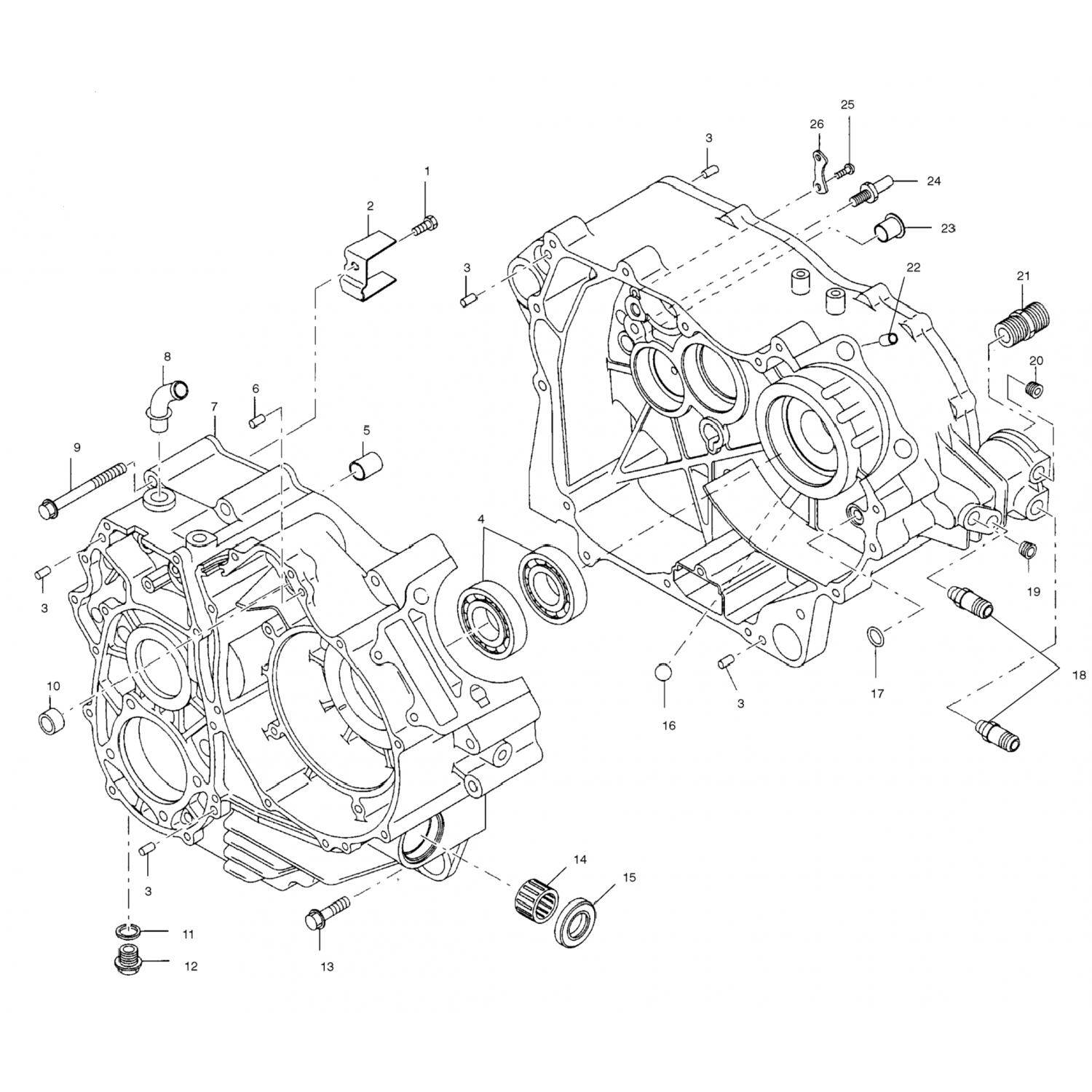 3086879 Polaris Асм, картер