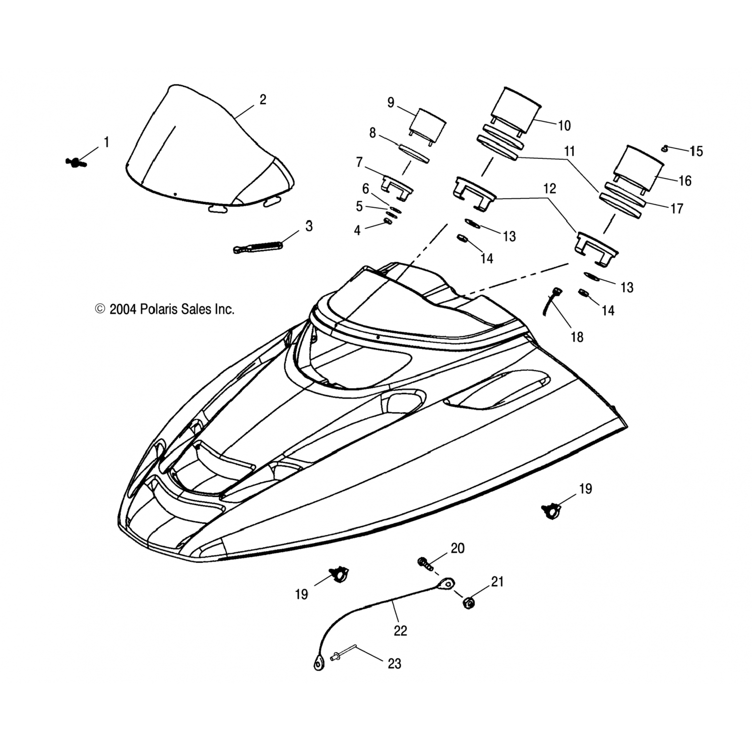 3280404 Polaris Асм, манометр, управление ездой