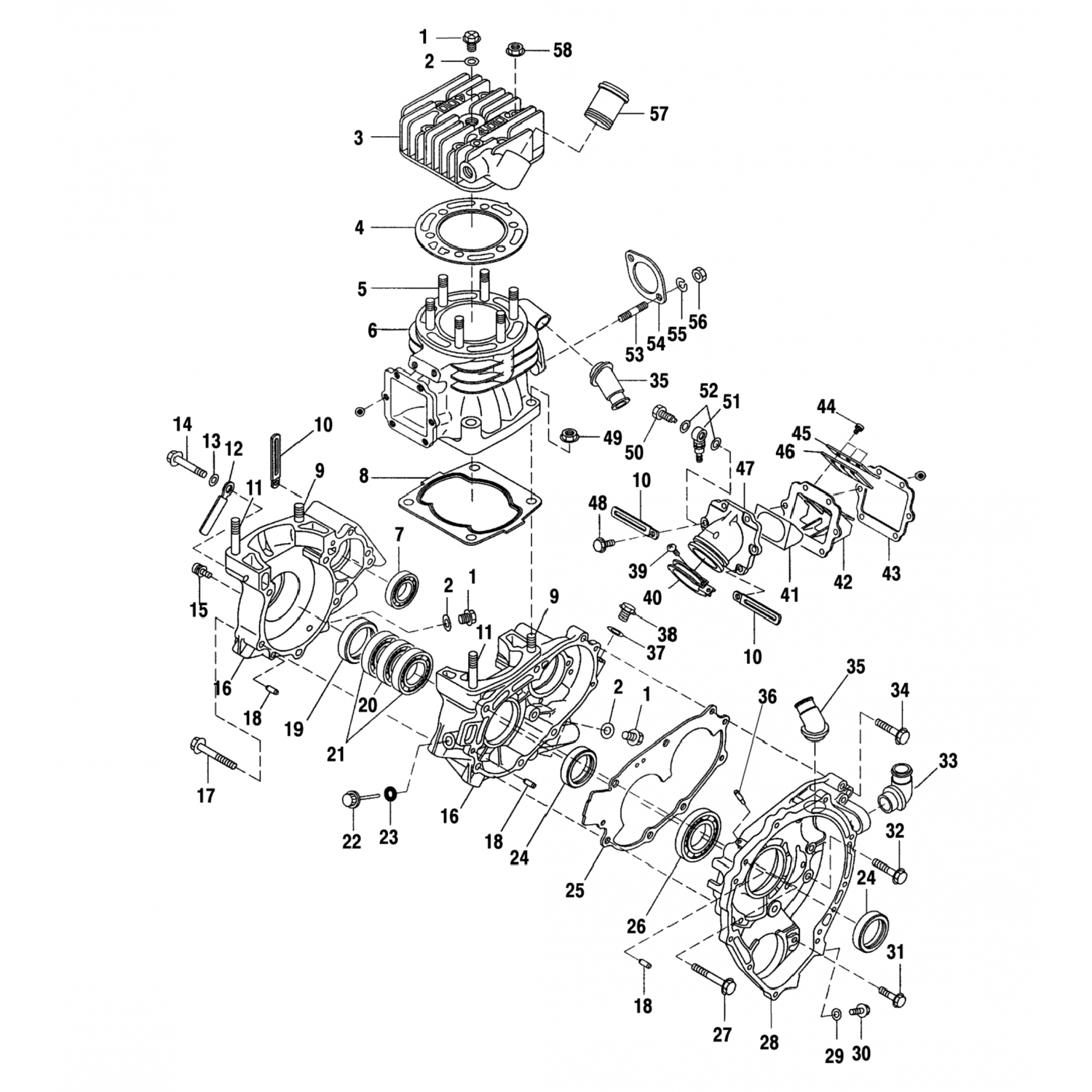 3084131 Polaris Подшипник, шарик *