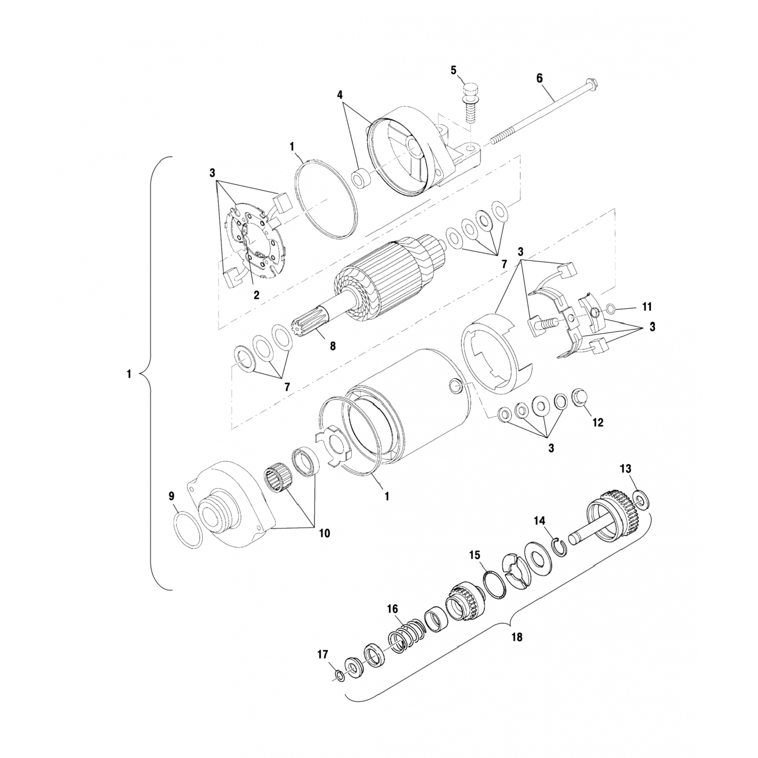 3086243 Polaris Кронштейн, передний асм