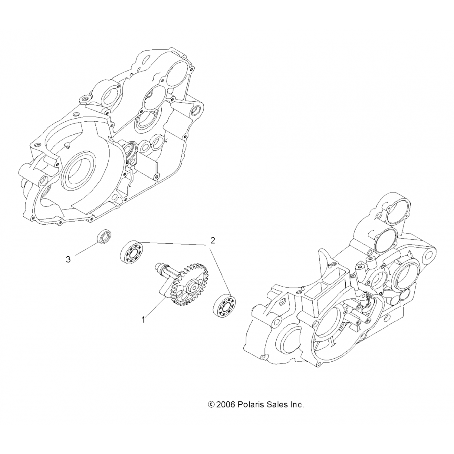3514570 Polaris подшипник-шариковый dpgrv tm 16004 c3