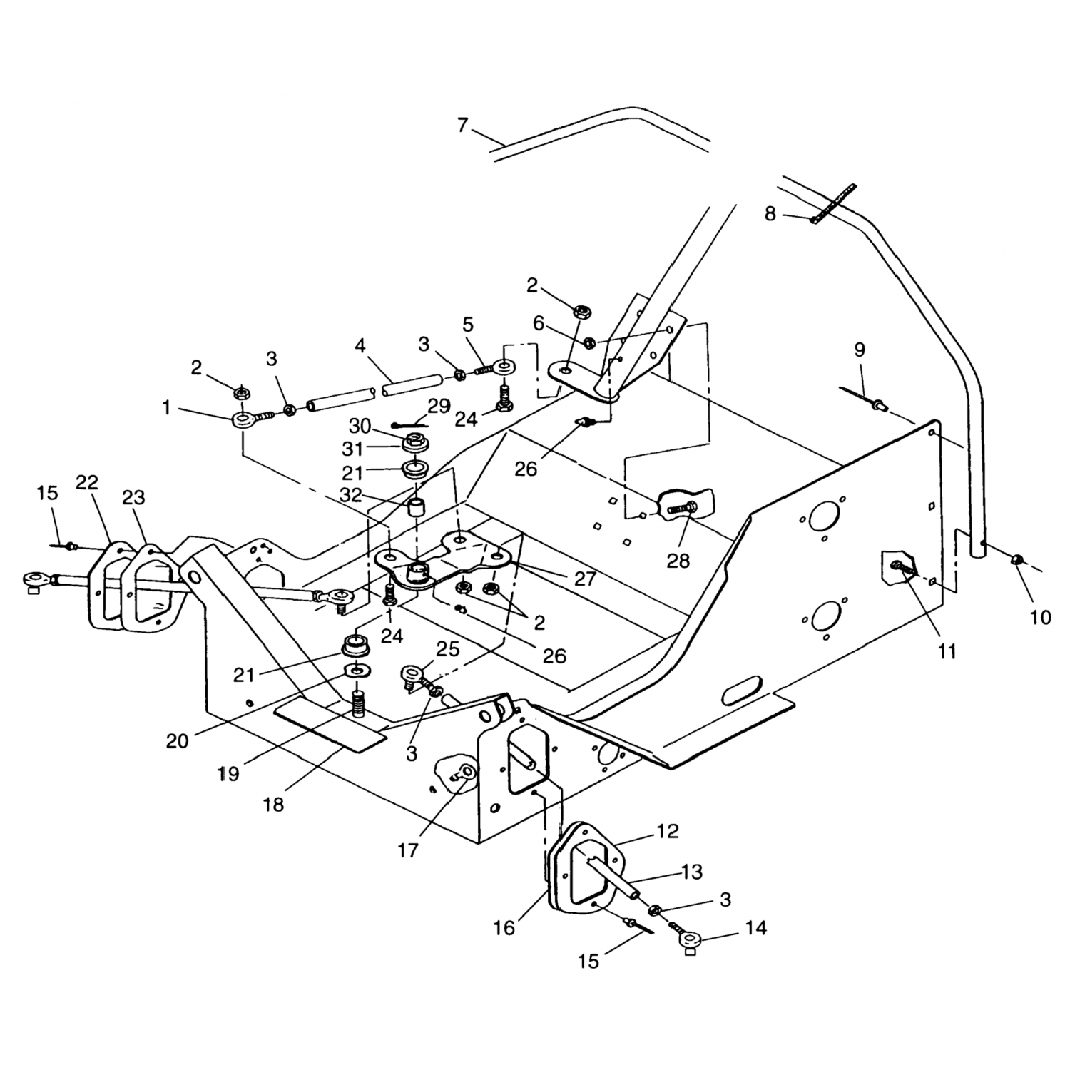 5410388 Polaris Сапог, lh