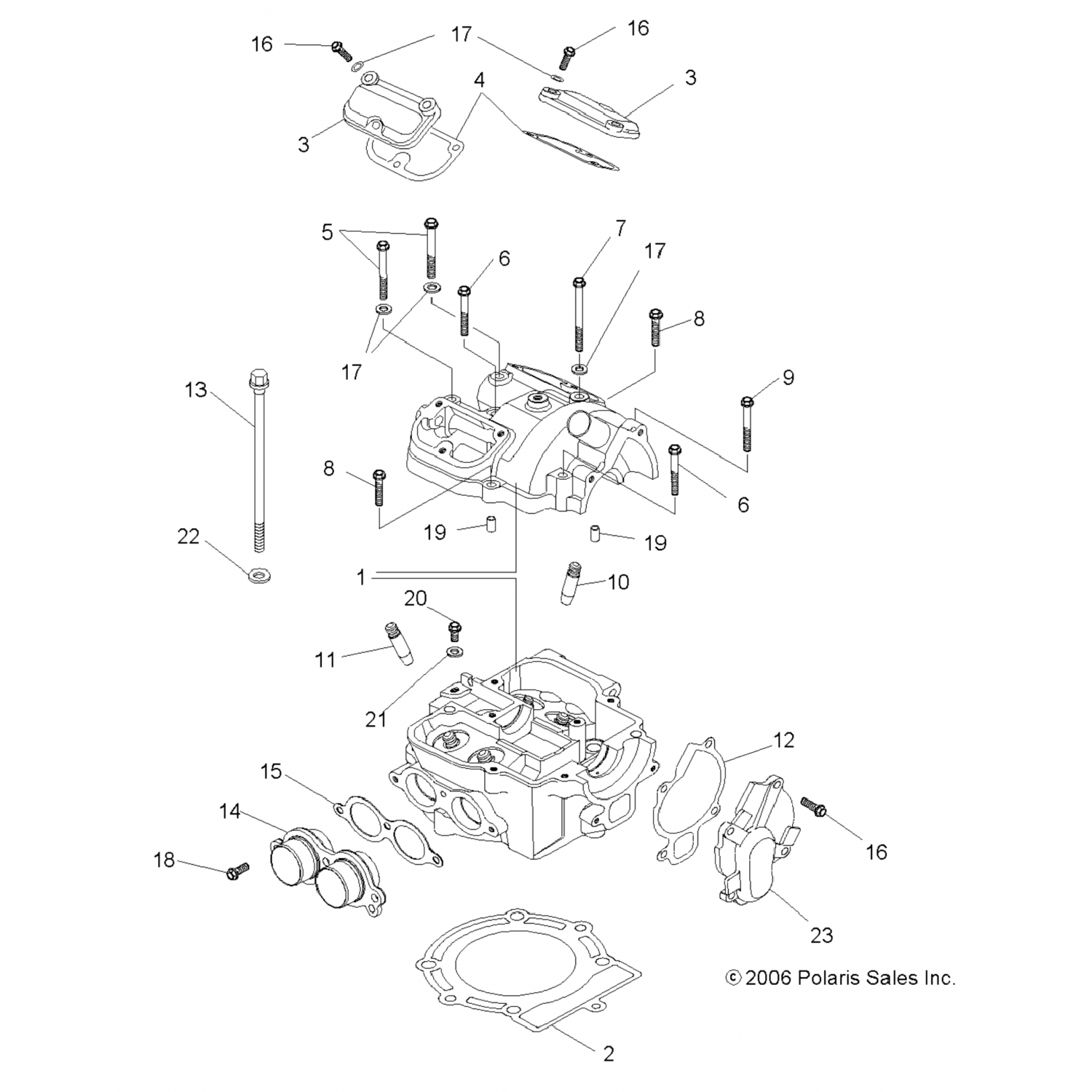5631974 Polaris Крышка доступа к клапану