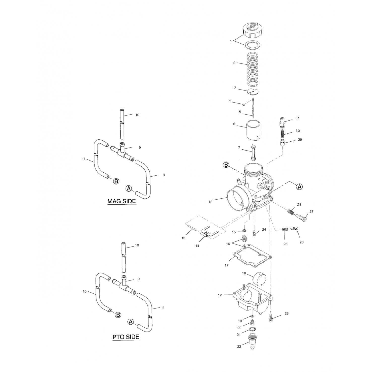 3130578 Polaris Прокладка, поплавковая камера