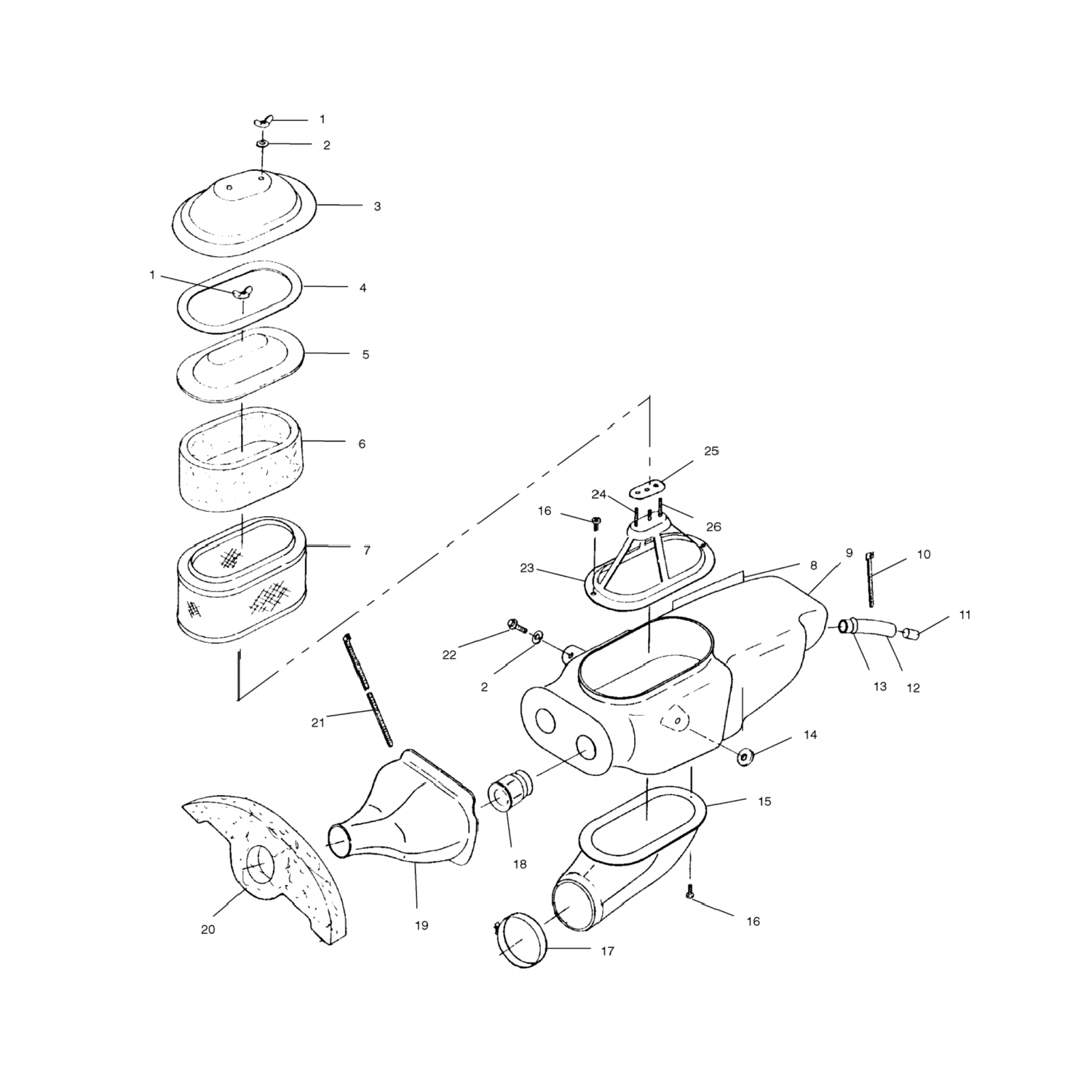 5811102 Polaris Пена, воротник