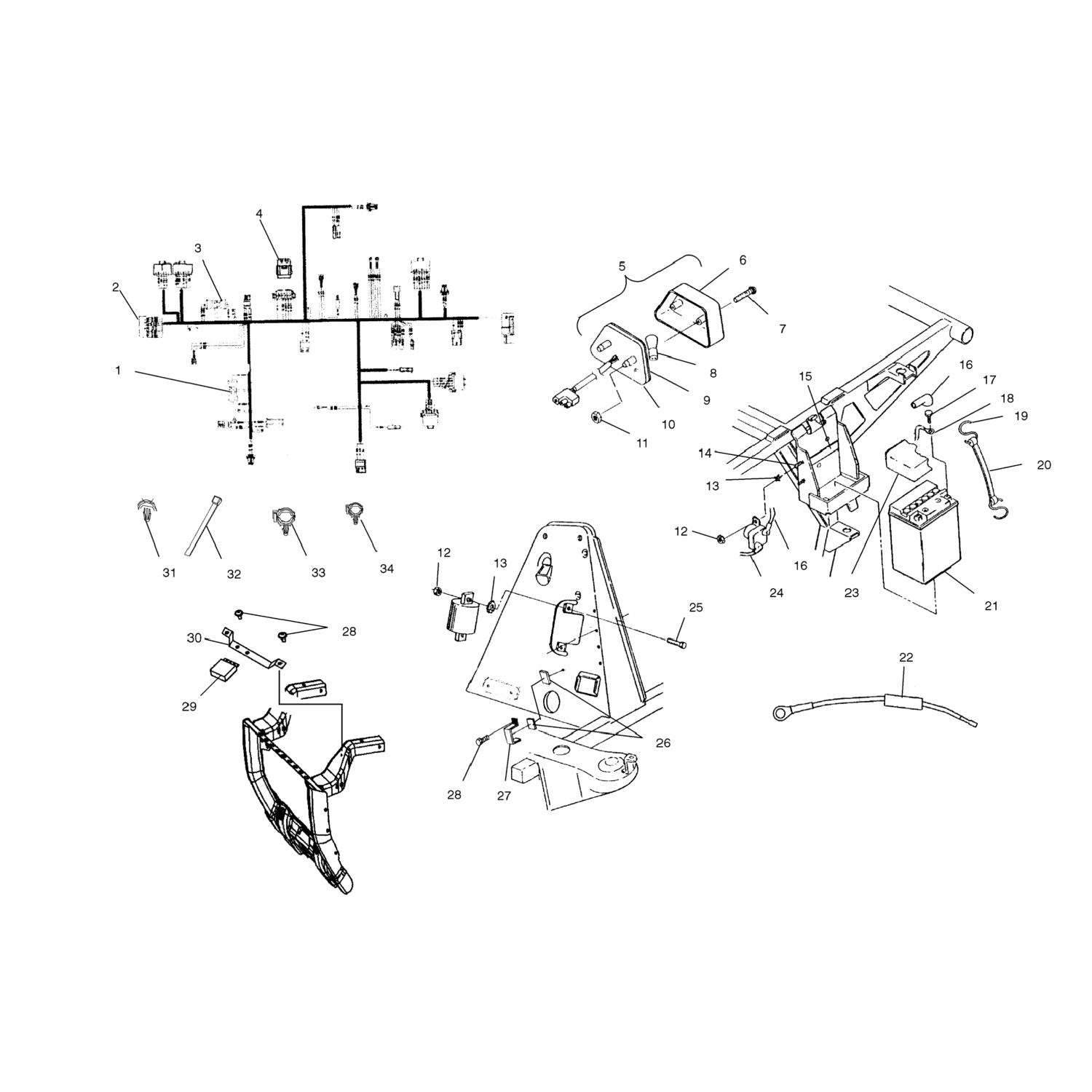 2203638 Polaris Комплект, rct-reg, rplc 4010670