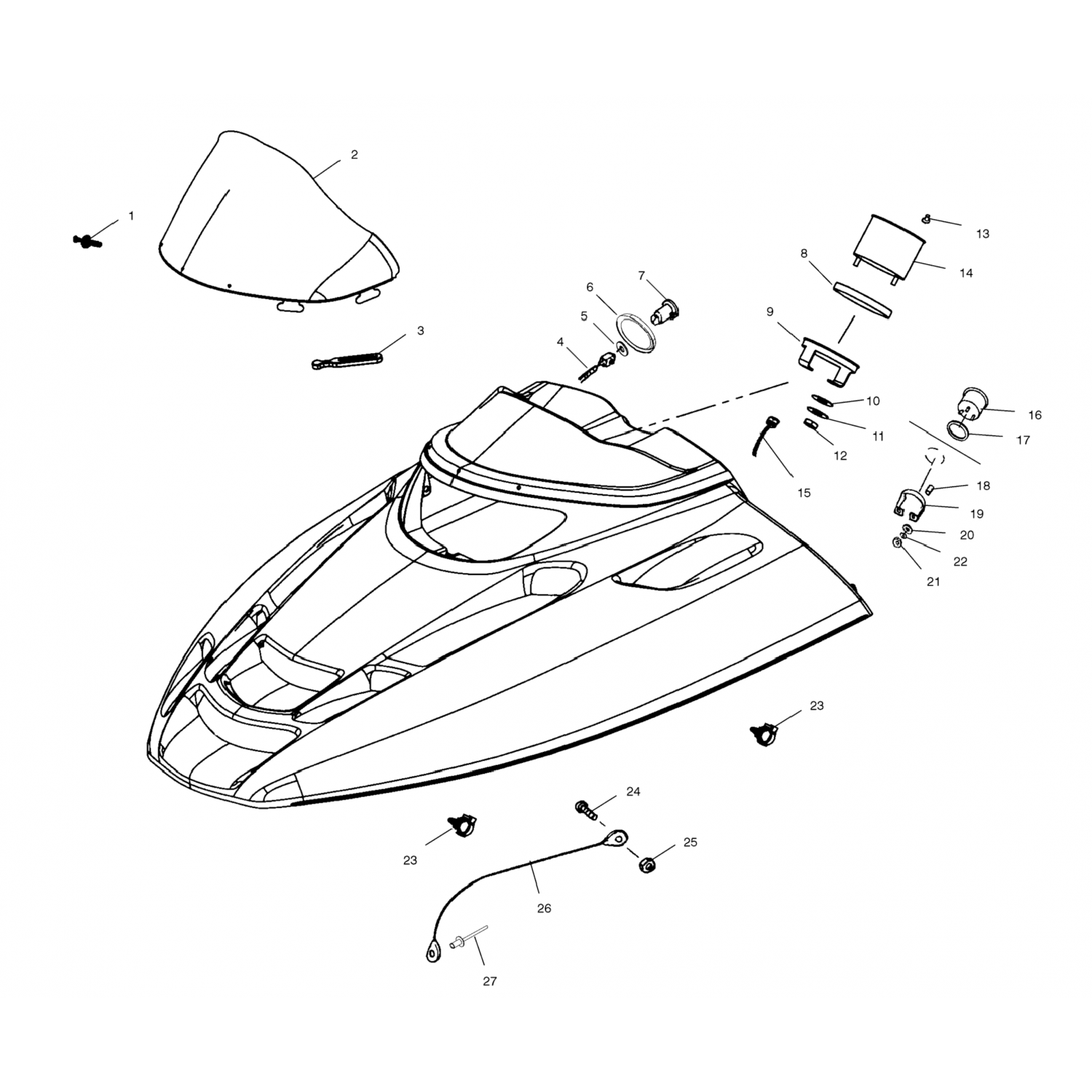3280334 Polaris Манометр топливный, 2" с подсветкой