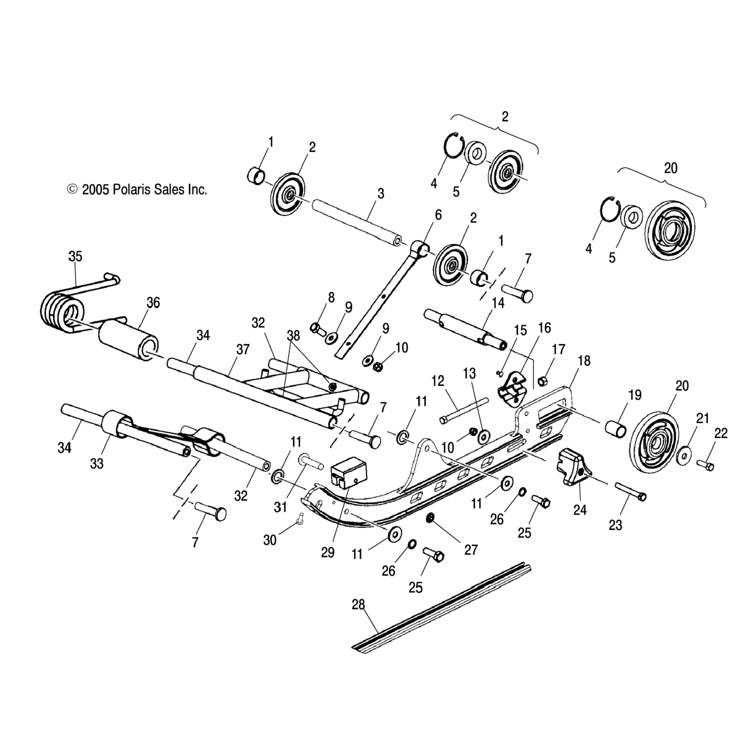5521557309 Polaris Hi-fax, натуральный 5521557-309