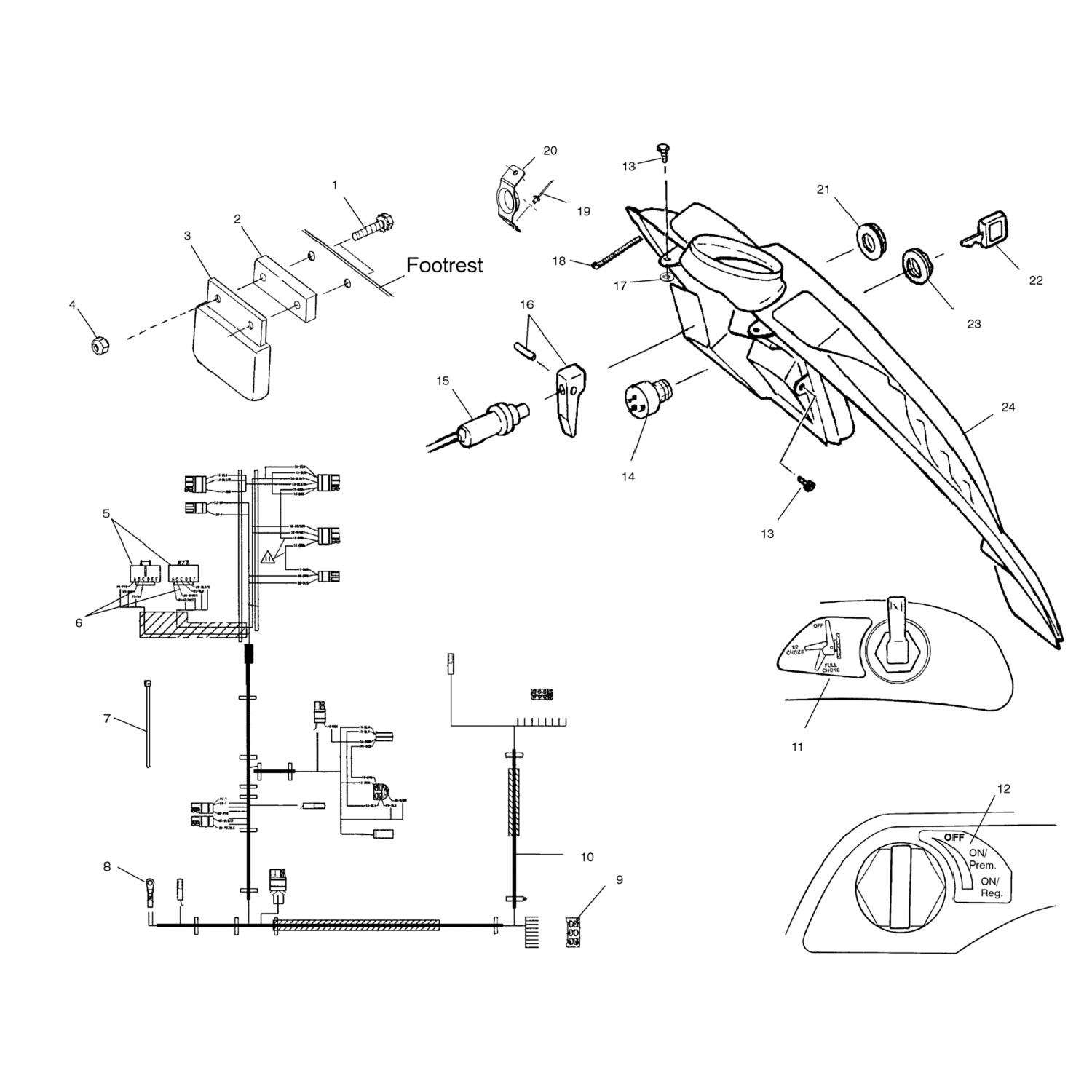 2203873 Polaris Комплект-регулятор, ac lr7-lr9