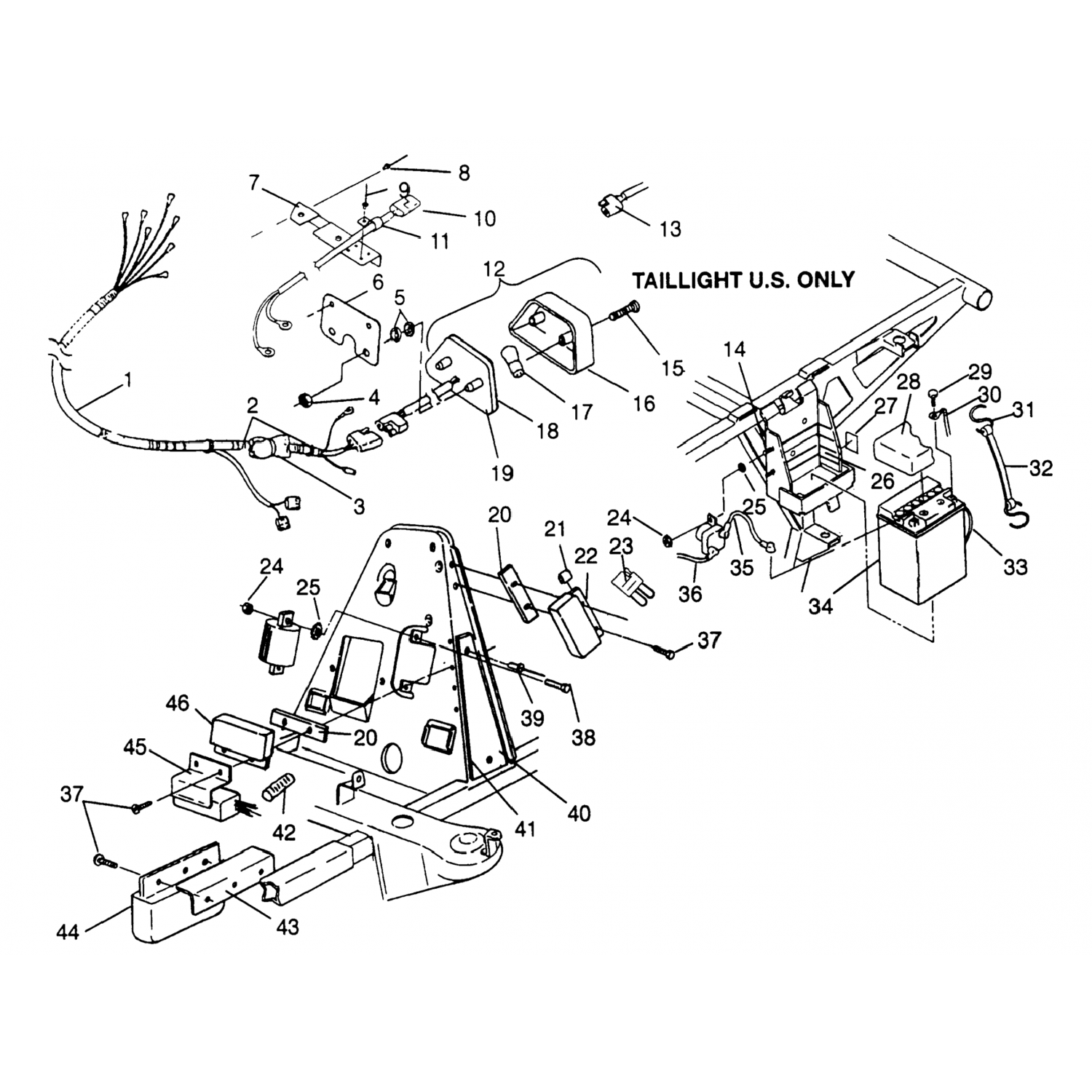 4060127 Polaris Ограничитель, 650 гц, (об/мин), (ни)