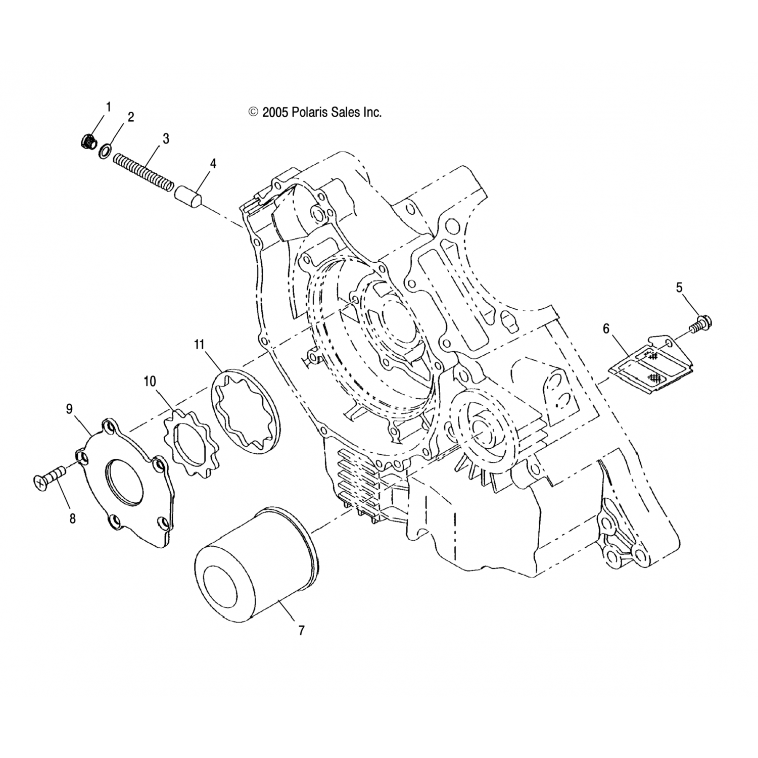 3086453 Polaris Ротор-выдвижной элемент