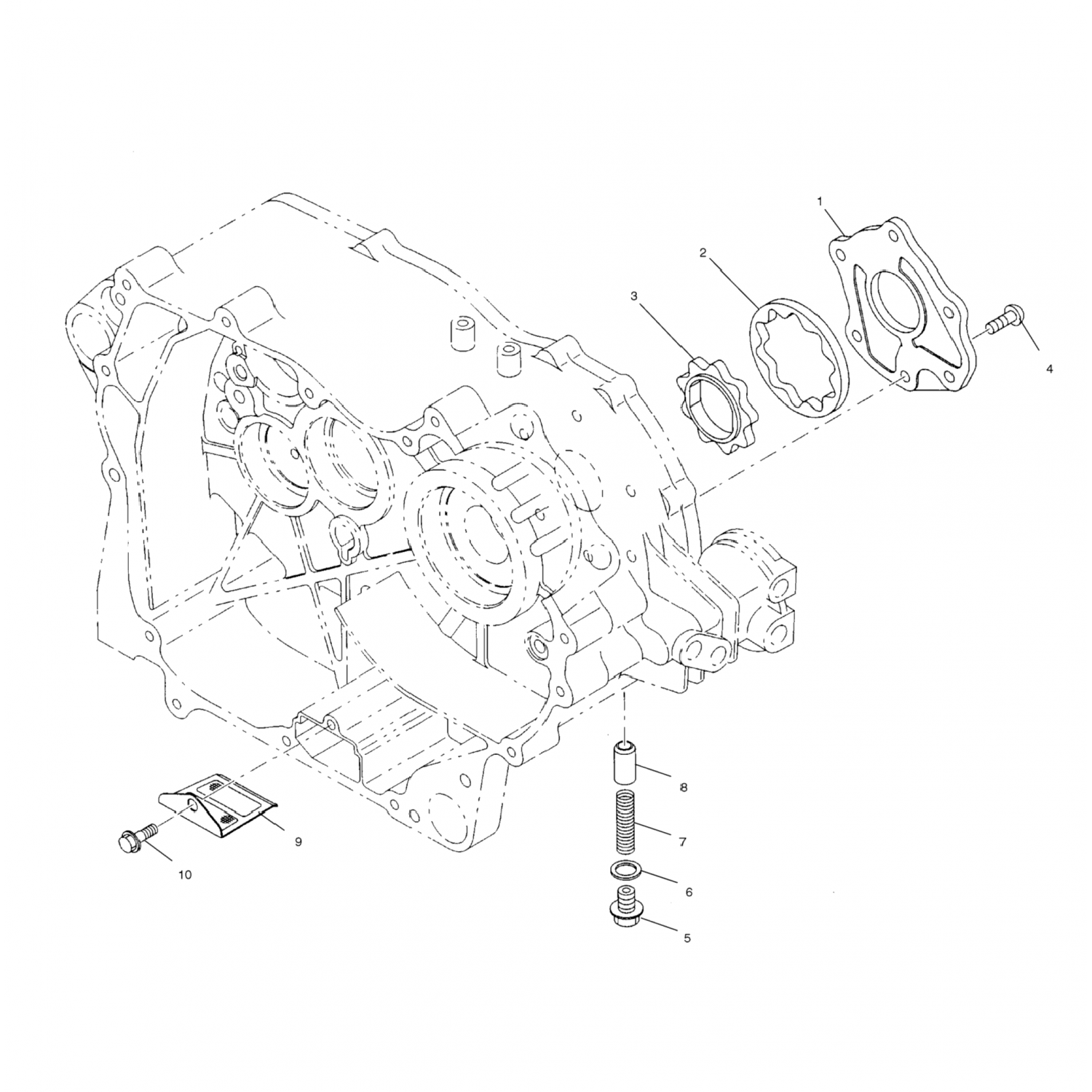 3086220 Polaris Ротор, масляный насос, наружный