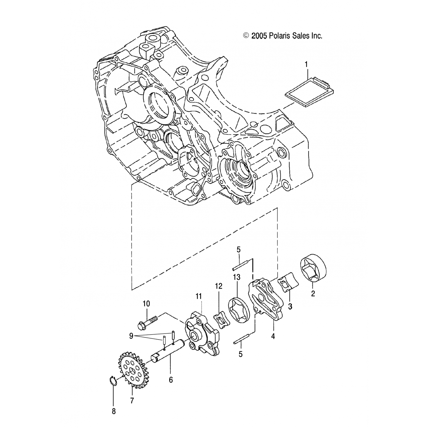 3088152 Polaris Ротор, внутренний скав
