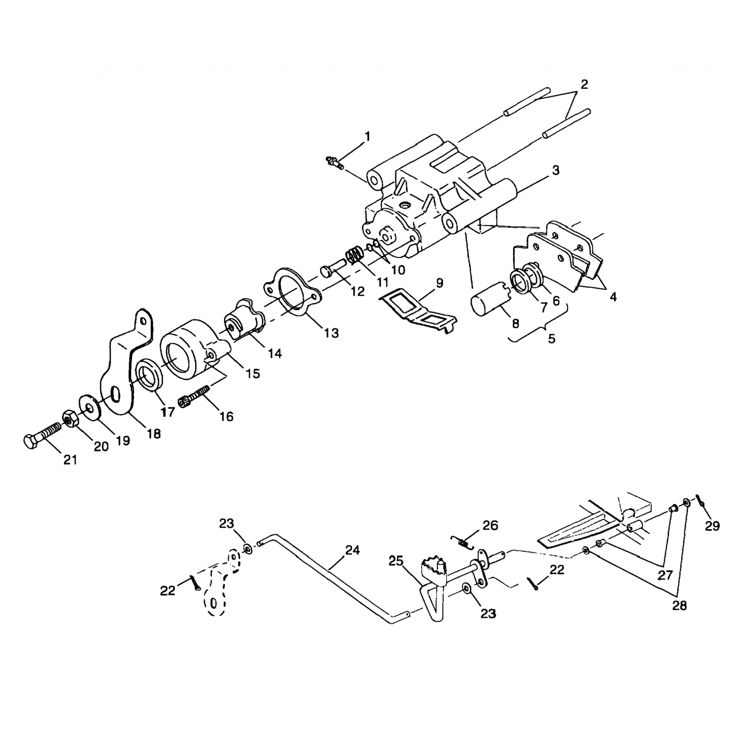 5241621 Polaris Шатун, тормоз