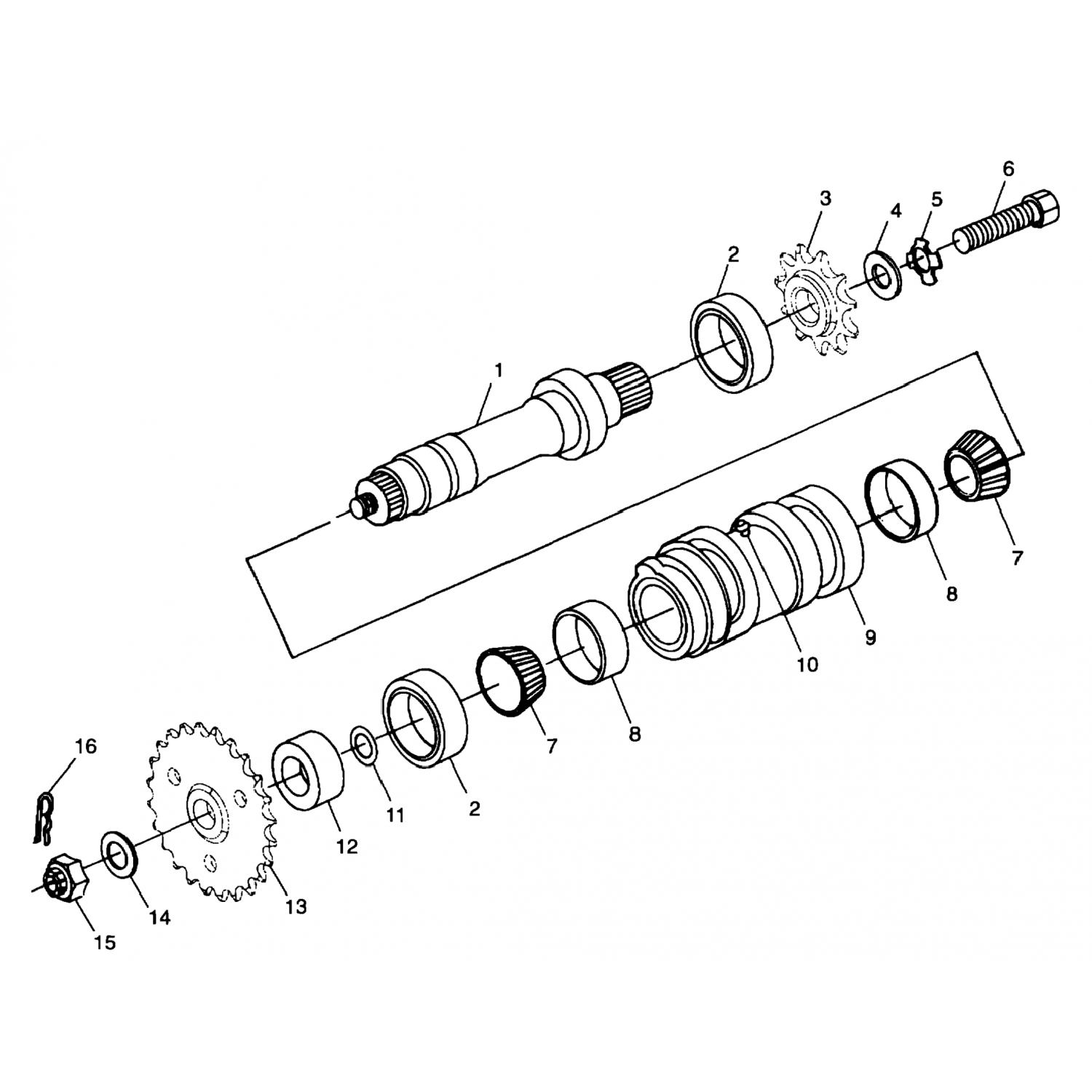 3610017 Polaris Уплотнение, затяжка