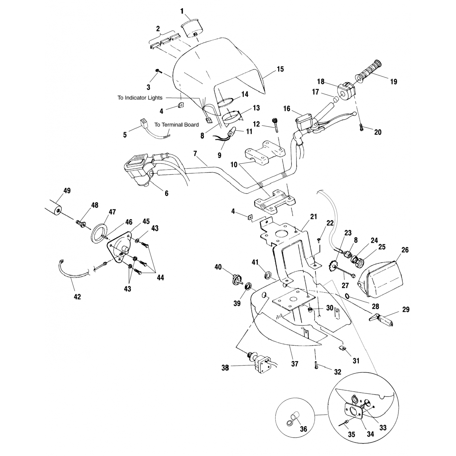 4110194 Polaris Выключатель, зажигание